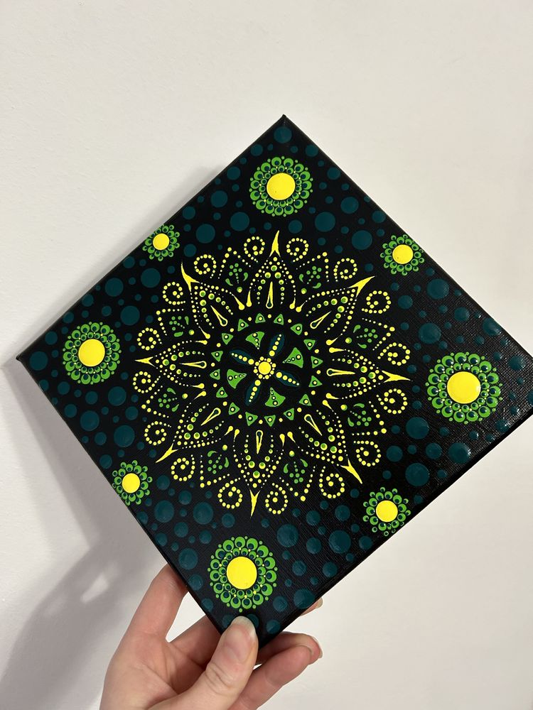 Obraz malndala 20x20