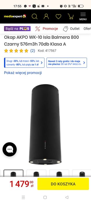 Sprzedam Okap wyspowy