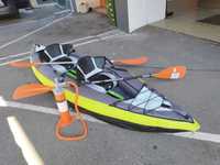 Kayak Canoa insuflável modelo ITIWIT da Decathlon 2 lugares semi-nova