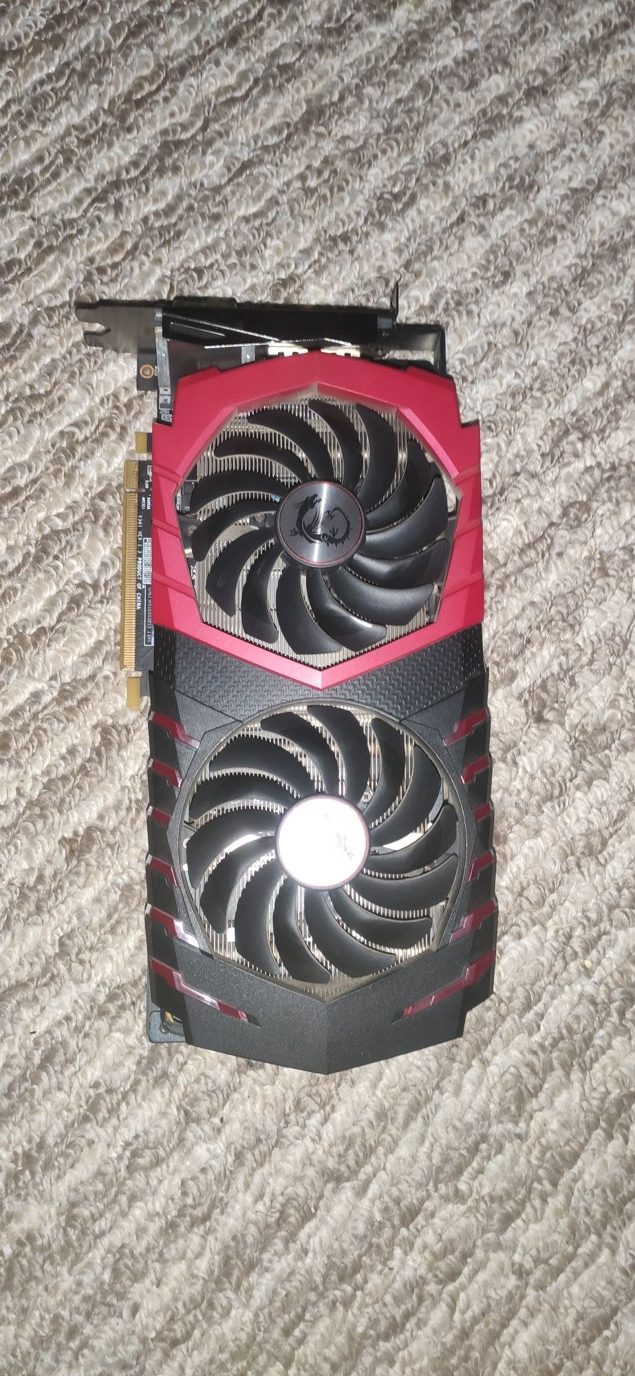 Відеокарта MSI RX 580 8 GB Gaming X