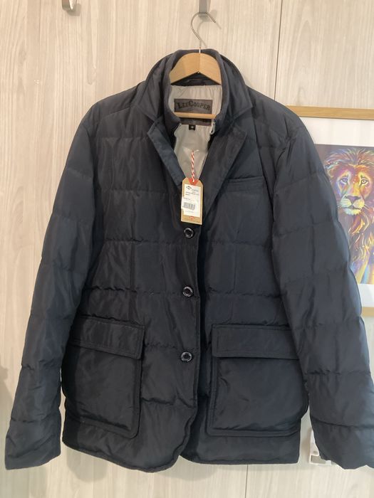 NOWA! Lee Cooper męska lekka puchowa elegancka i sportowa zarazem