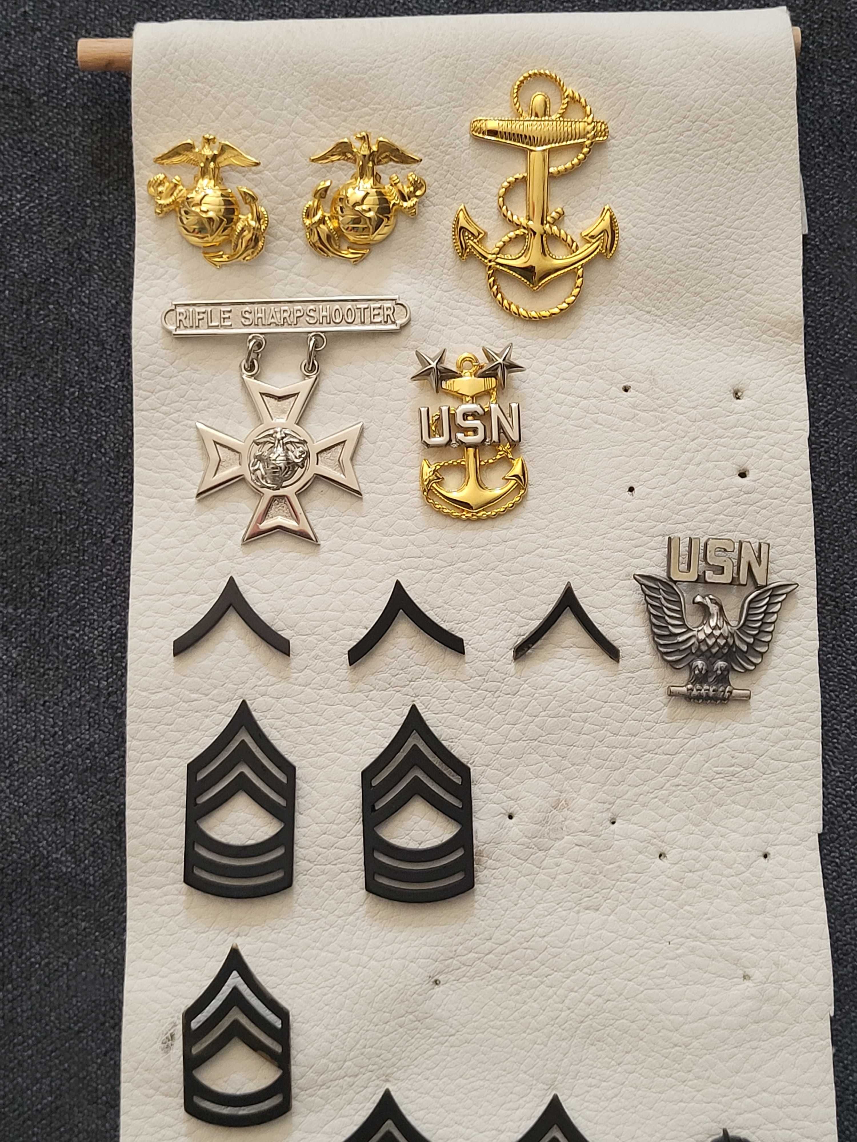 US ARMY stopnie odznaki