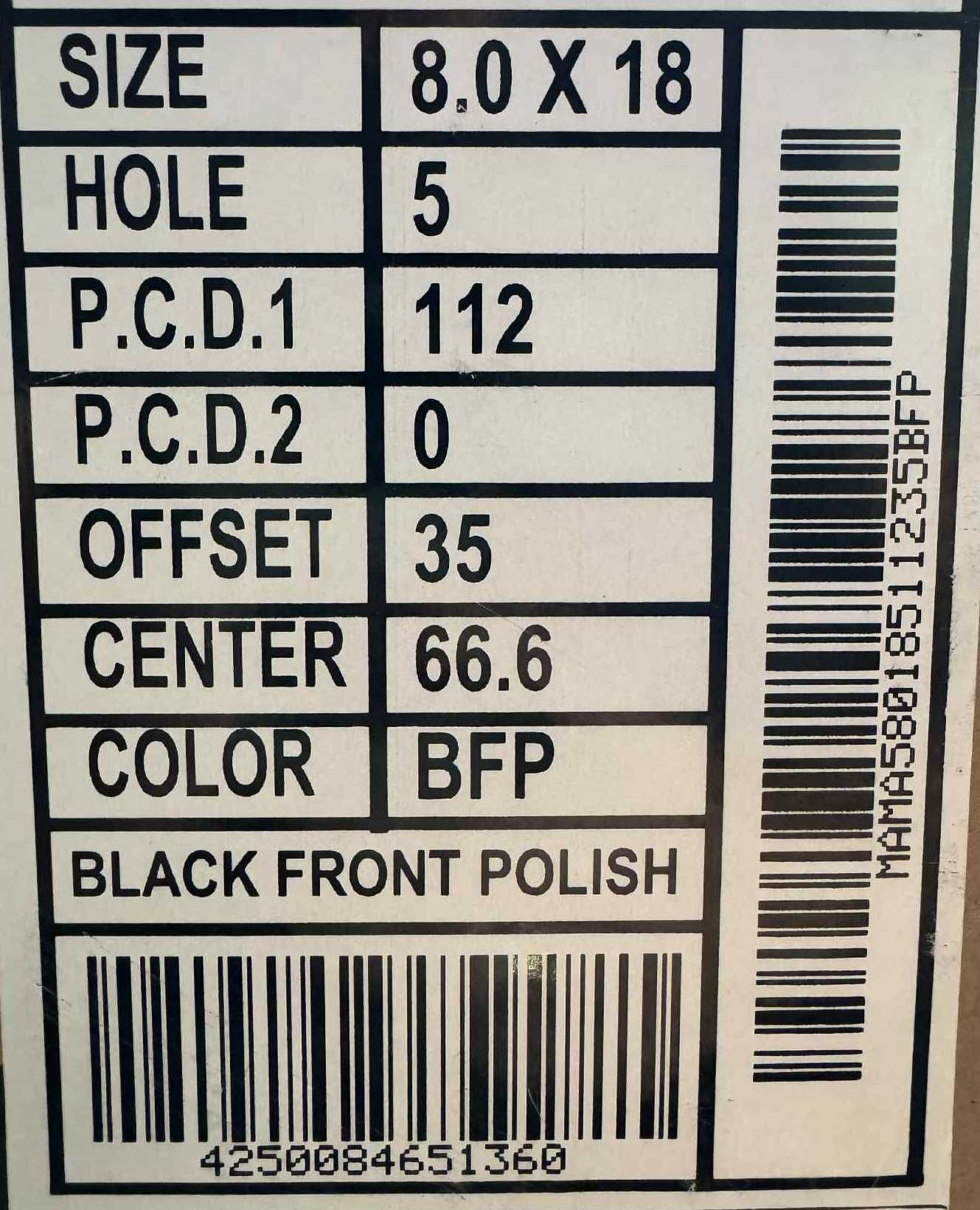 Alufelgi 5x112 r18 AUDI NOWE! A4 B6 B7 B8 B9 A6 C5 C6 C7 C8 Q5 A7 228#