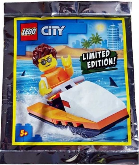 LEGO CITY 952008 figurka ratownik skuter wodny EDYCJA LIMITOWANA