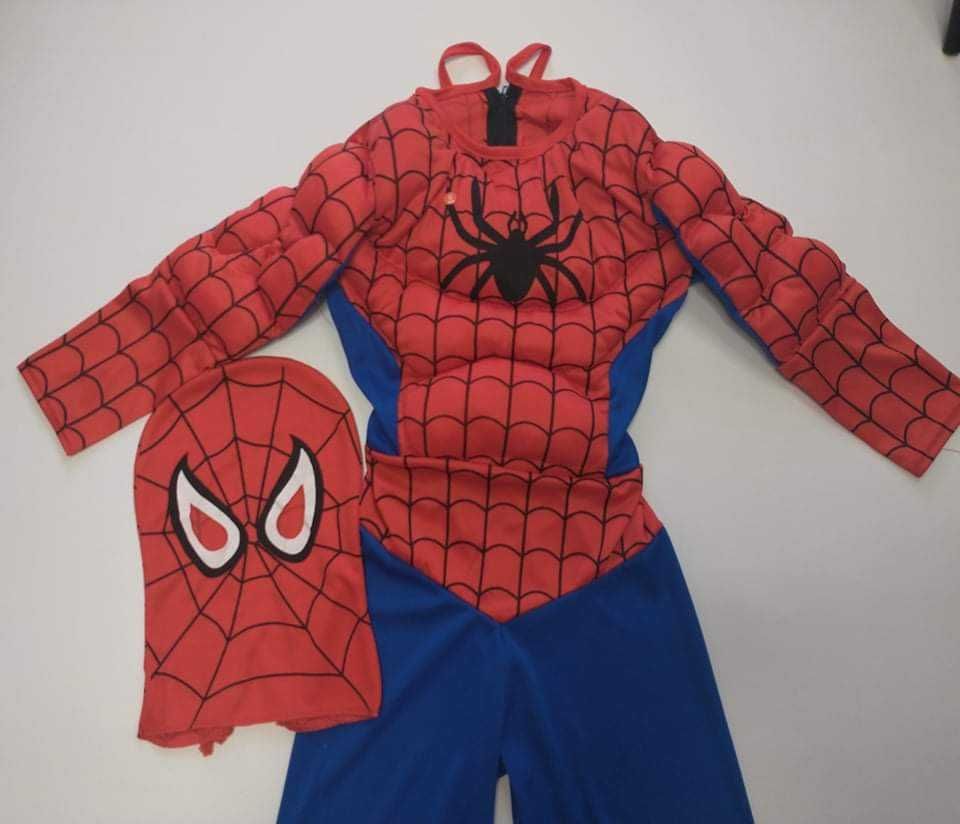 Strój spidermana pajaka na bal