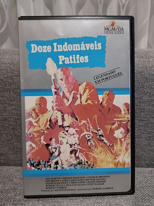 Doze Indomáveis Patifes 1 e 2 Vhs