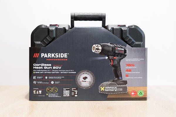 Акумуляторний будівельний фен GERMANY Parkside PPHLGA 20/строительный