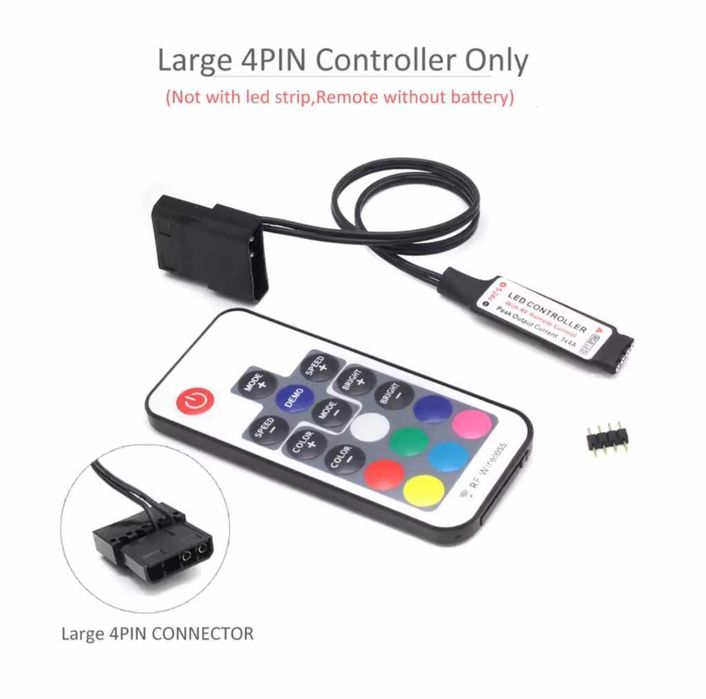 Контроллер RGB MOLEX | 4pin 5V