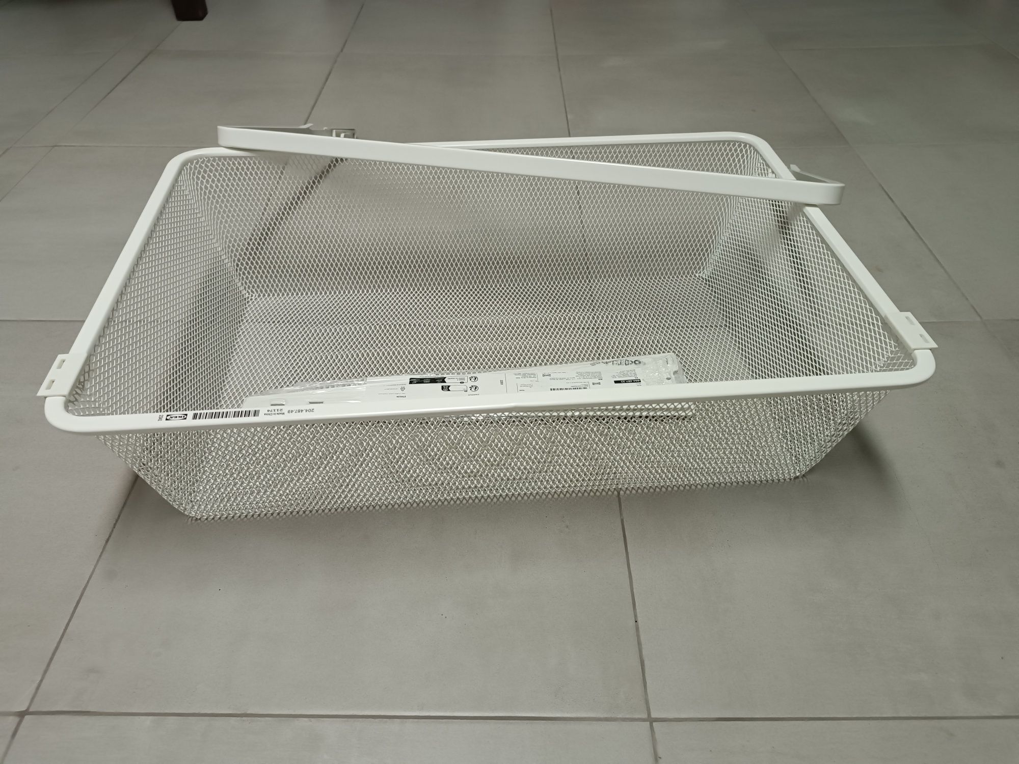 Organização de roupeiro - cesto BOAXER IKEA