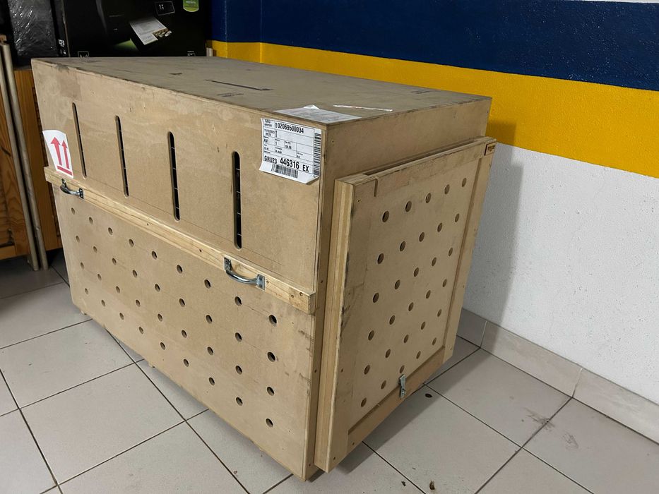 Caixa transporte para caes grandes