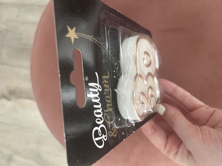 Świeczka na tort 30 urodziny cyfra 30