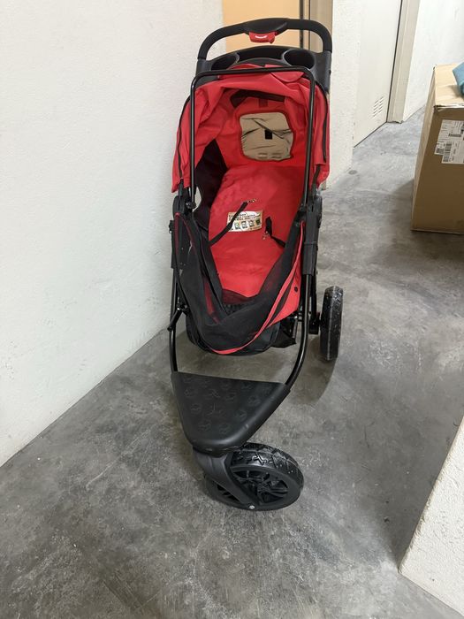 Carrinho para transporte de canino