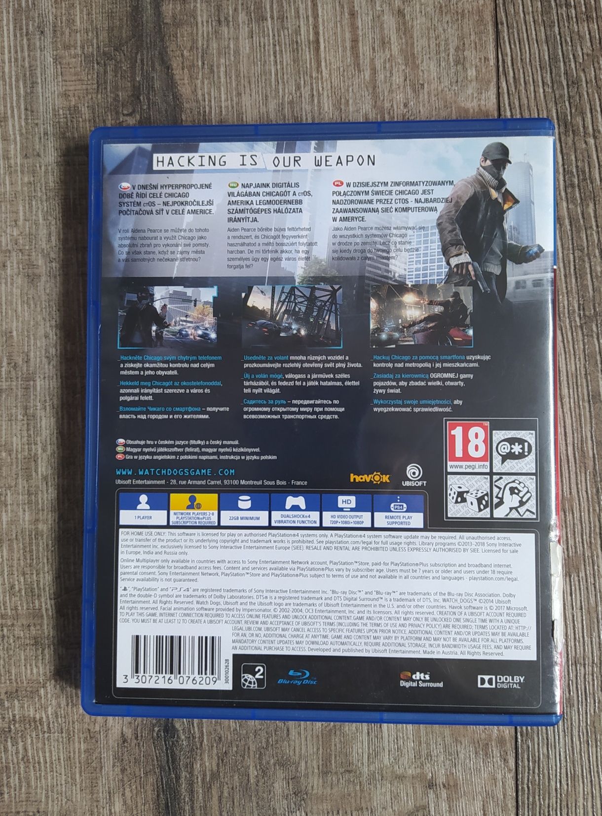 Gra PS4 Watch Dogs PL Wysyłka