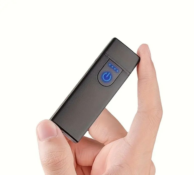 Zapalniczka wiatroodporna USB z dotykową aktywacja. Ładowanie USB.