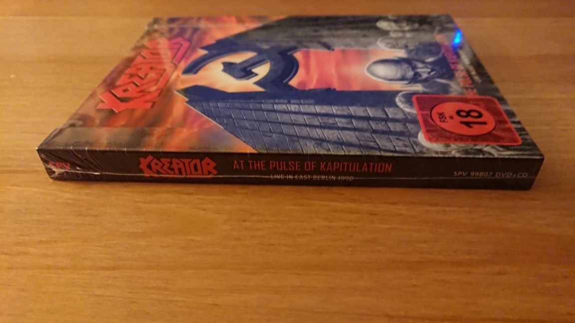 Kreator At The Pulse Of Kapitulation DVD+CD *NOWY* 2008 UNIKAT Germany