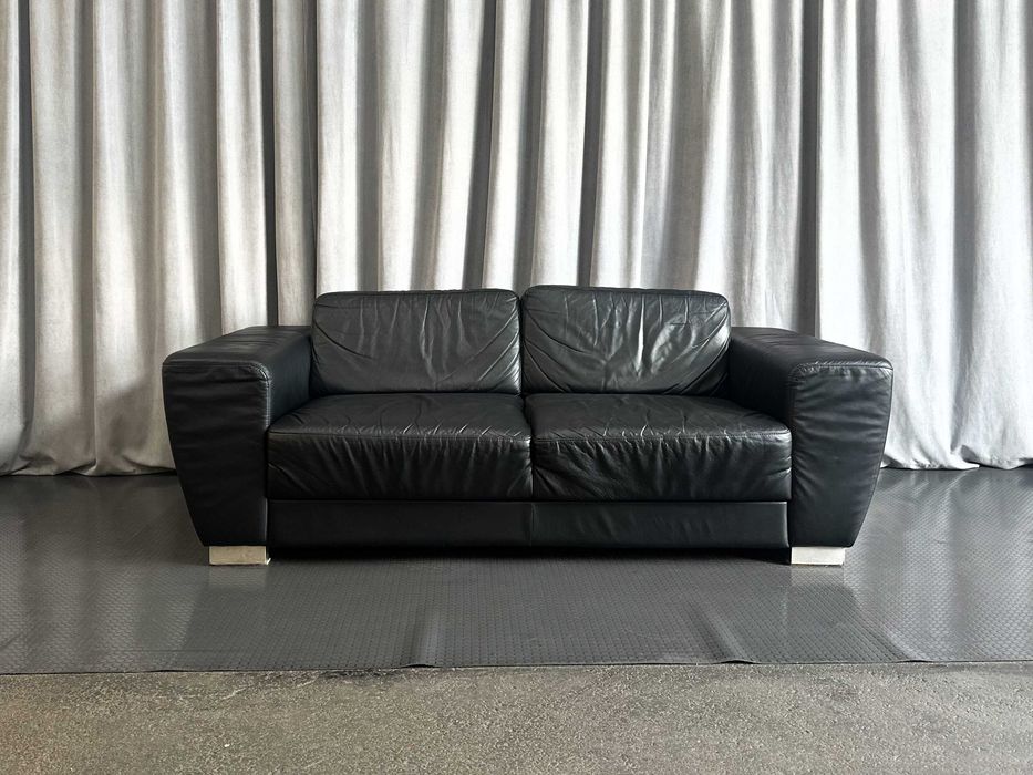 Чорний/білий/коричневий шкіряний диван-трійка/шкіряні дивани/меблі