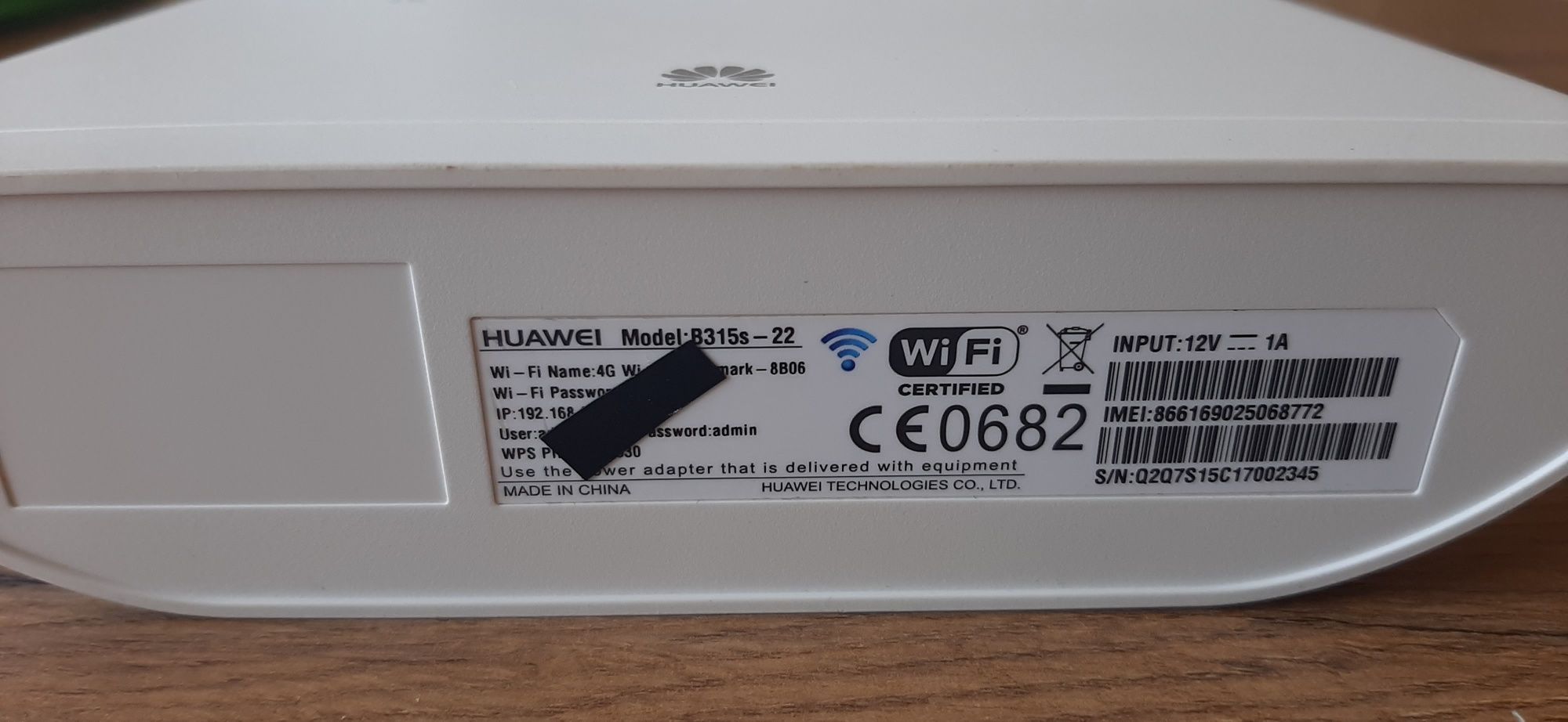 Router HUAWEI  B315s-22
