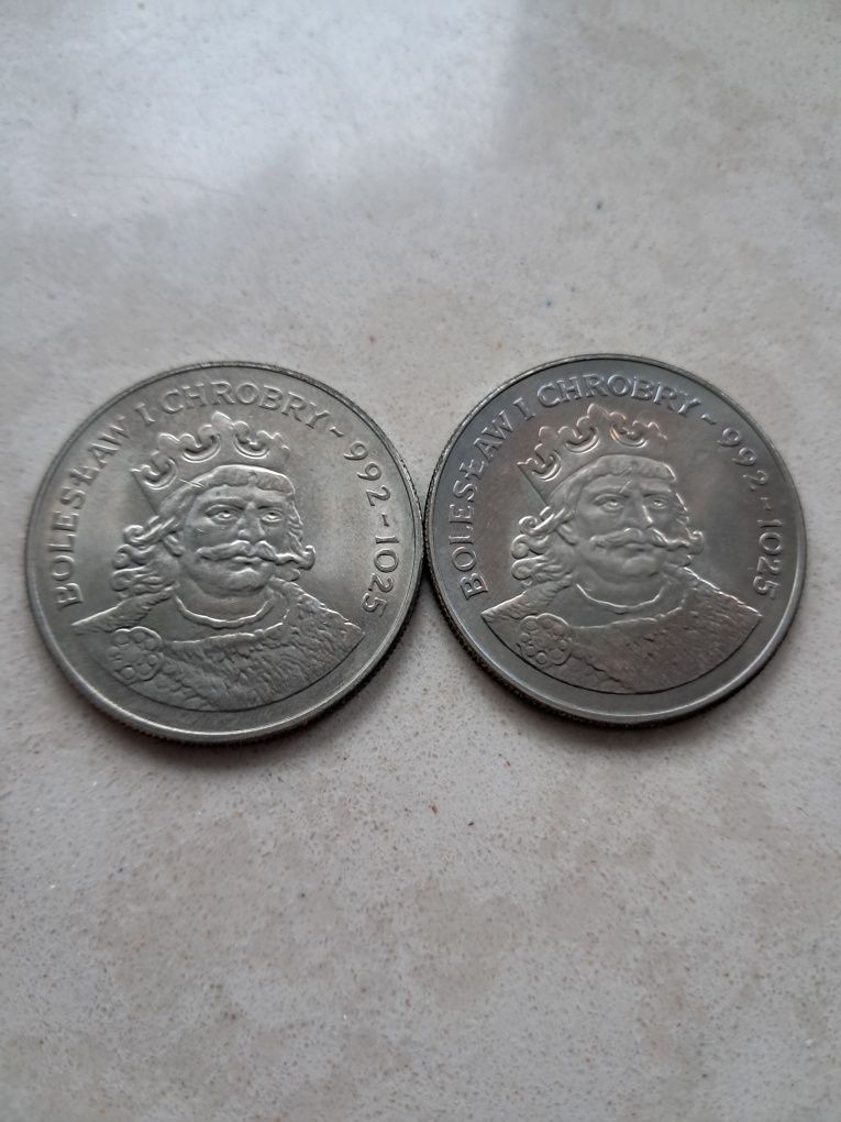 Bolesław Chrobry, moneta 50zł z 1980 roku 2 szt