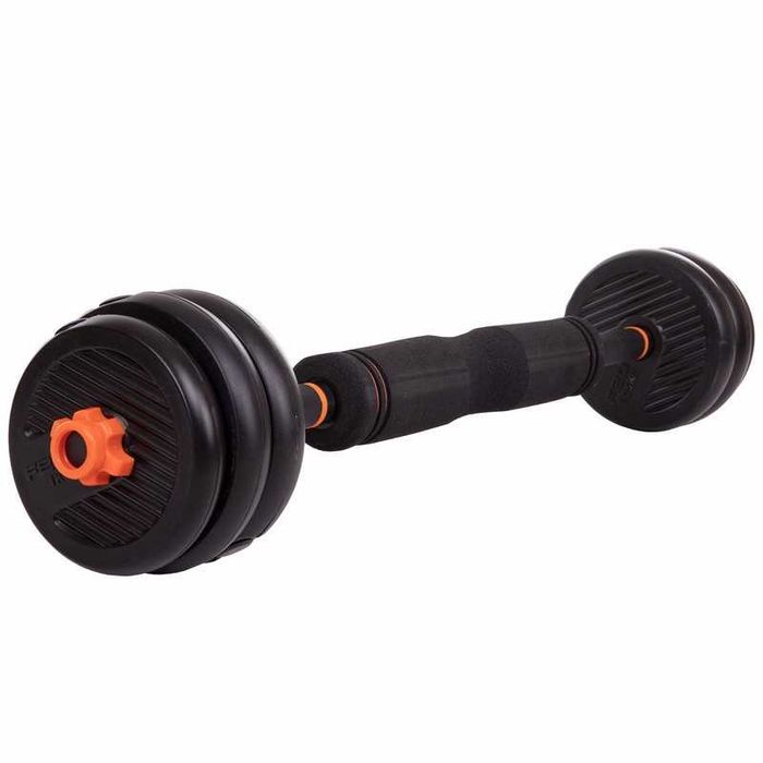 Розпродаж  Набір трансформер гантелі гиря штанга упори 3в1 10кг