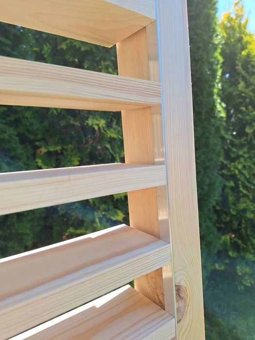 Żaluzje drewniane tarasowe ruchome