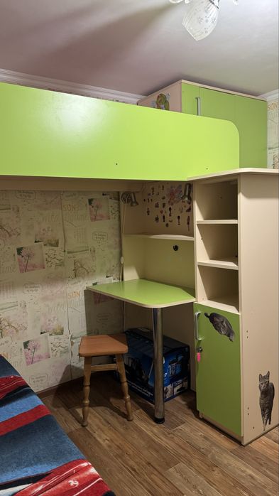 Детская мебель , двухуровневая