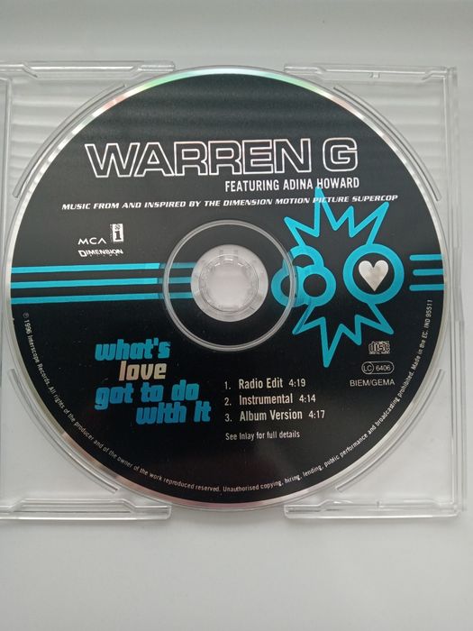 Płyta CD Warreng 1996 r.