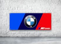 Baner plandeka BMW 150x60cm Mpower schnitzer