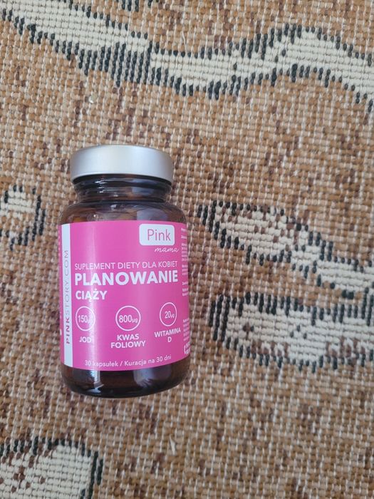 Pink mama. Planowanie ciąży suplement.