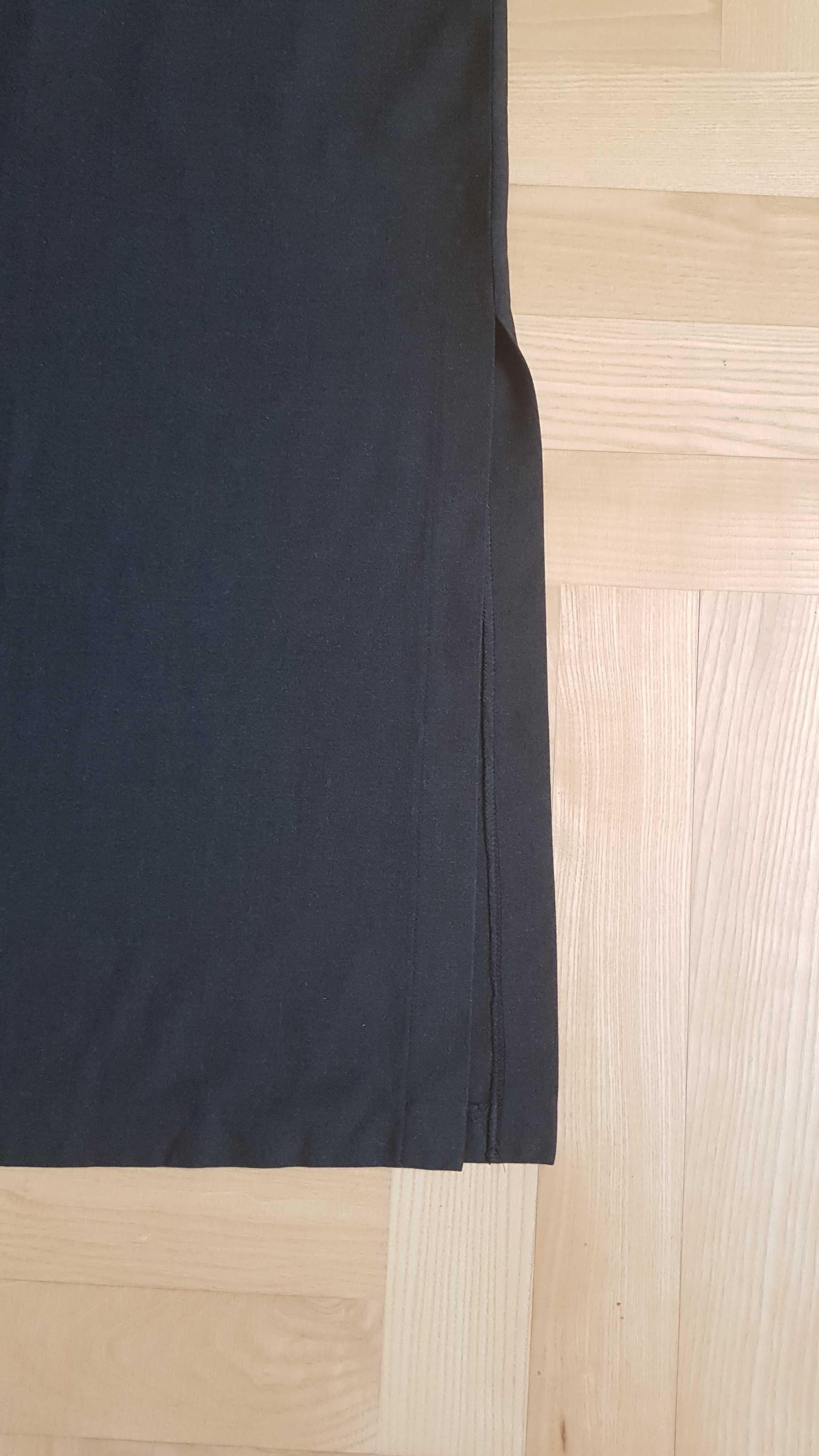 Spódnica długa, czarna rozmiar 40
