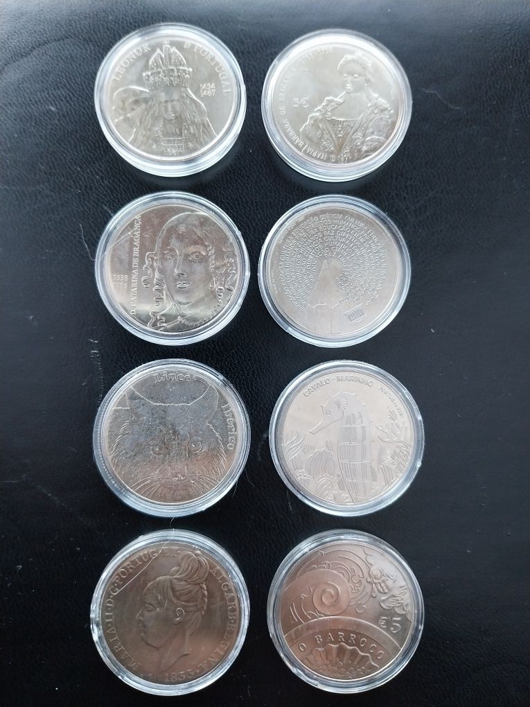 Moedas 5 euros  Portugal