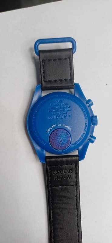 Bioceramic Neptune Watch SO33N100 - Stormy Blue Gradient Design