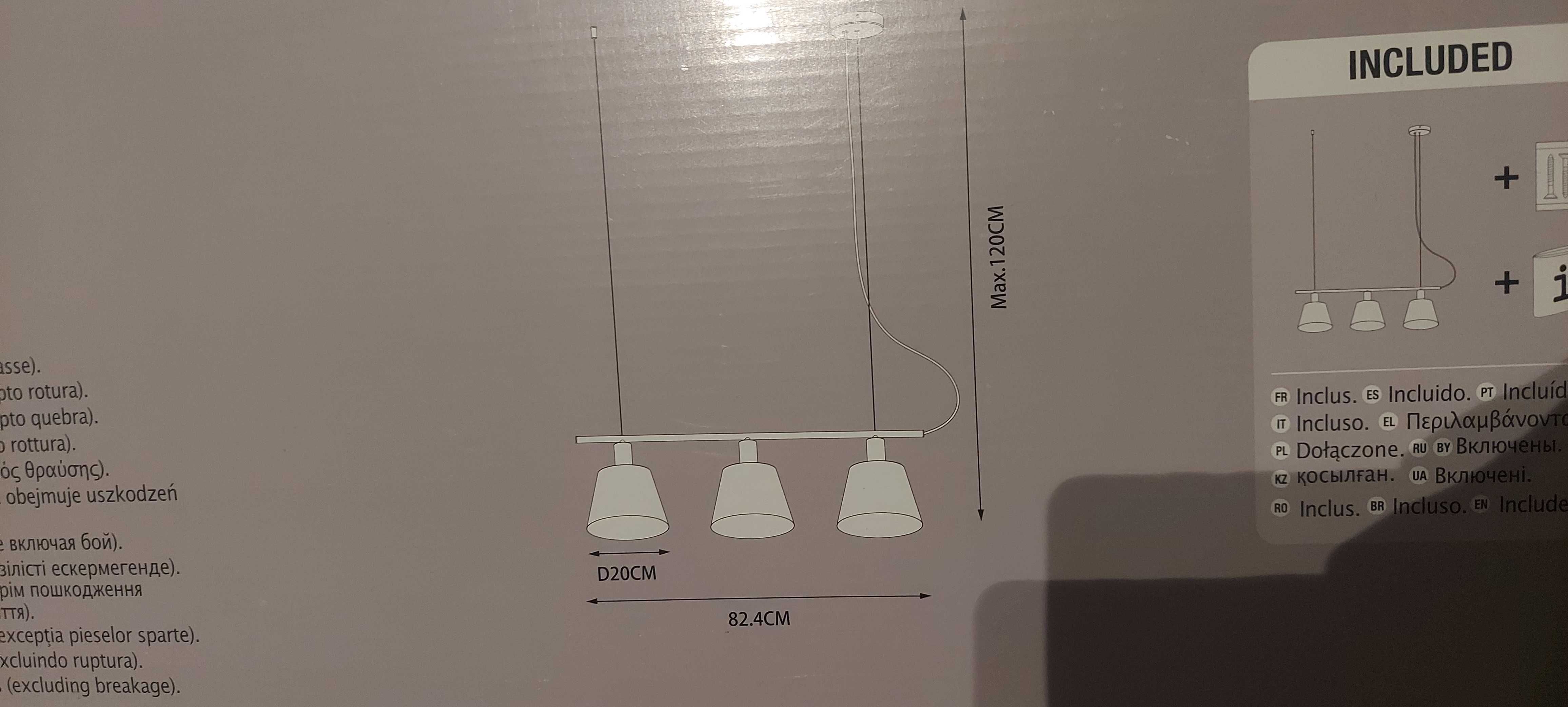 Lampa wisząca Nama/oświetlenie