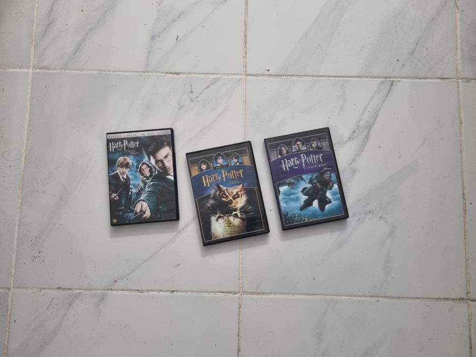 3 Lote DVDS Harry Porter