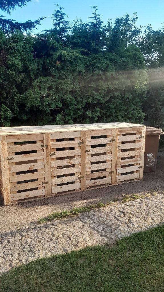 Zabudowy do koszów/pojemników na odpady 120l