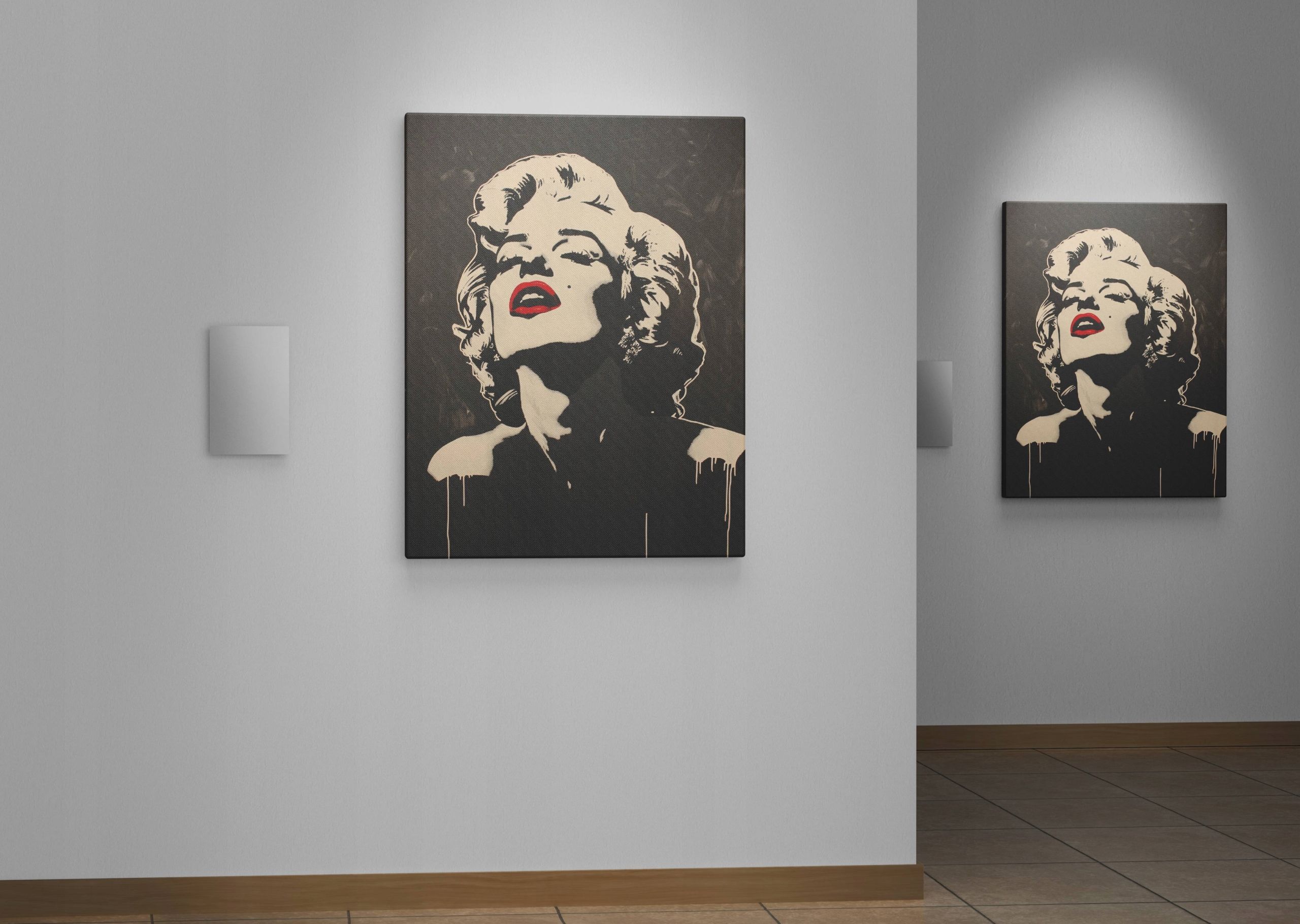 Obraz na płótnie Marilyn Monroe obraz na ścinę do pokoju salonu 75x100