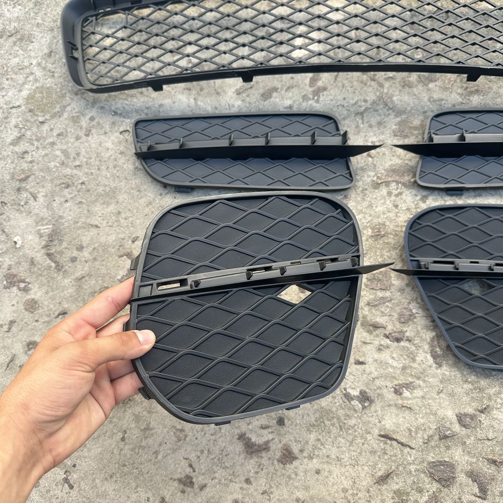 Решотка бампера bmw x5 e70 x6 e71 решітка туманки бмв Х5 Е70 Х6 Е71