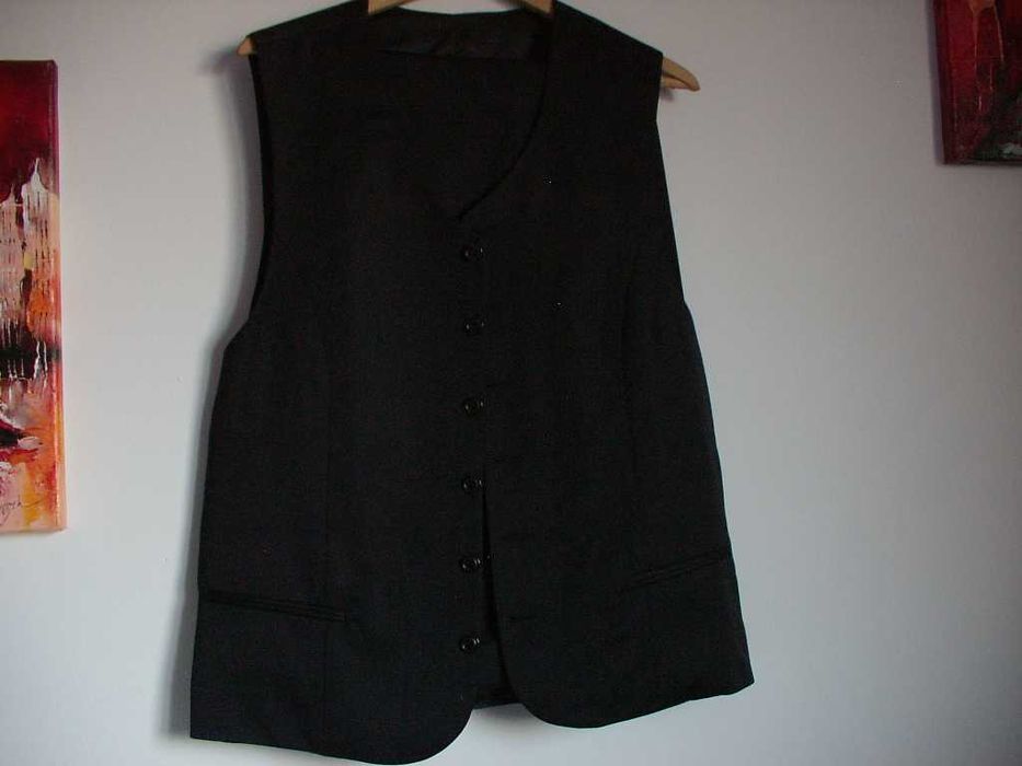 Garnitur Sunset Suits 176/108/94 Kamizelka Nowy 100% Wełna