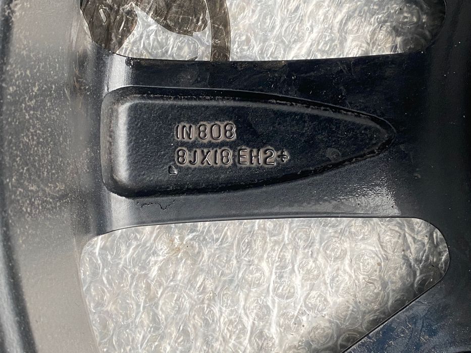 Felgi Aluminiowe VW AUDI Skoda 5x112 ET42 8x18” Czarne POLERKA idealne