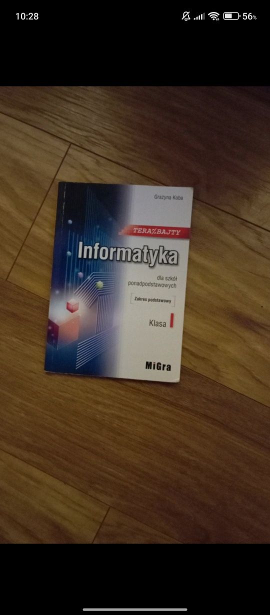 podręcznik do informatyki migra 1 klasa poziom podstawowy