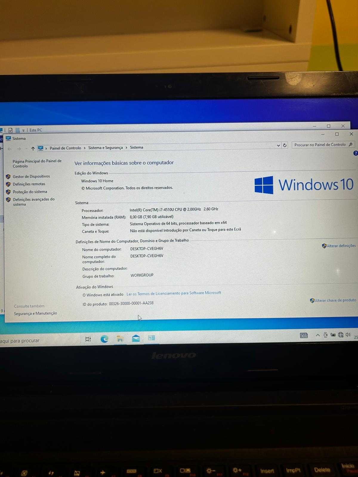 Portatil Lenovo G50-70