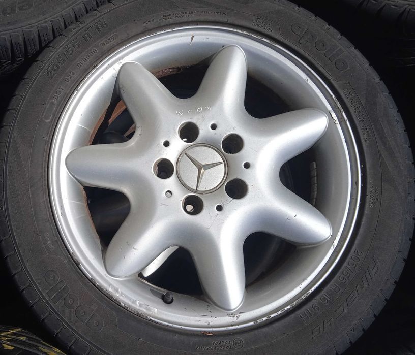 Alufelgi 16" Mercedes C oryginalne W203 ET37 7JX16H2 5x112