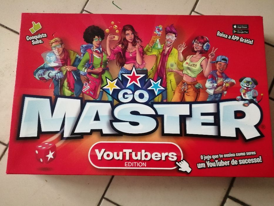 go master youtubers edition novo