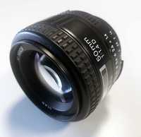 Obiektyw Nikon AF Nikkor 50mm f/1.4D stan idealny jak nowy