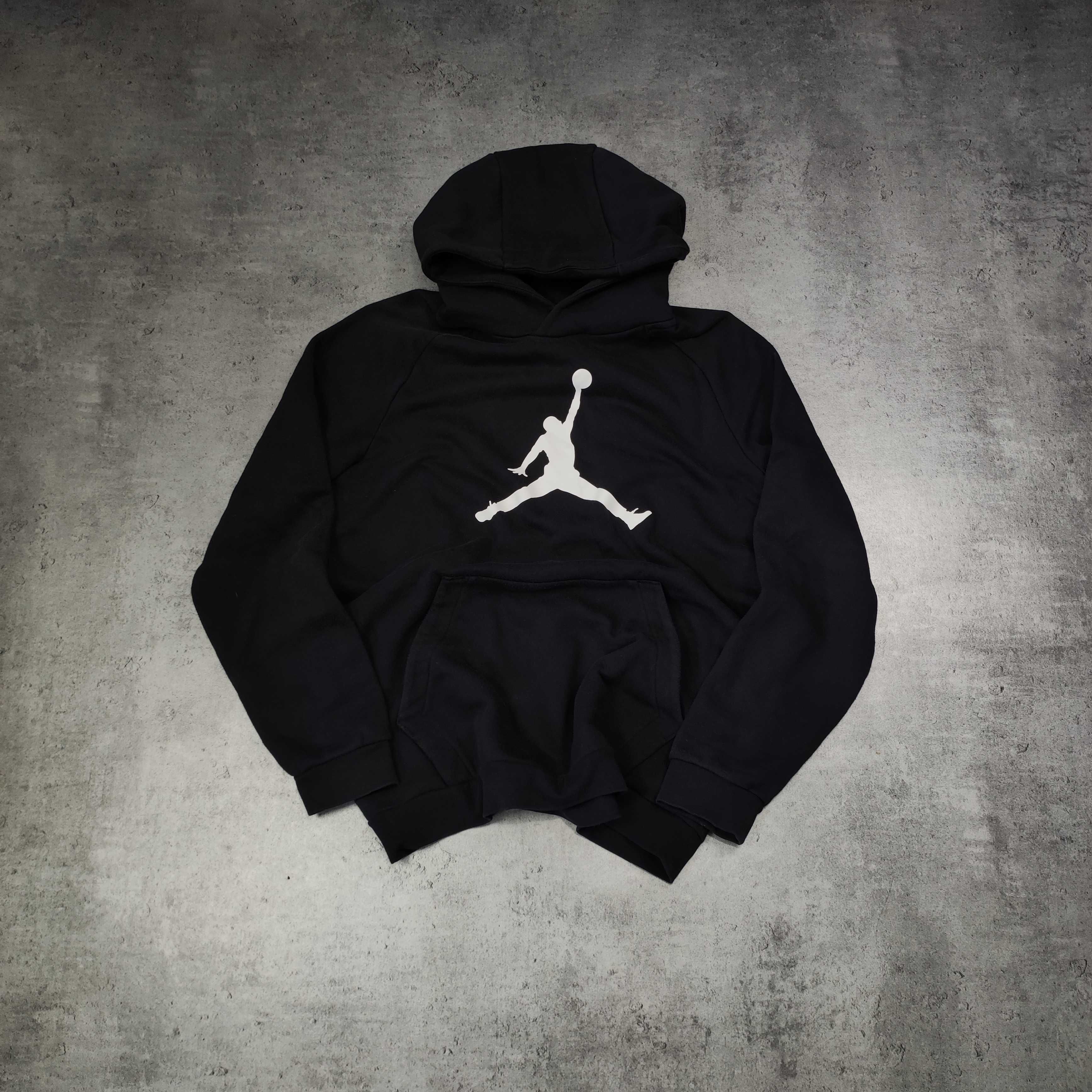 MĘSKA Bluza z Kapturem Hoodie Rozpinana Duże Logo Nike Air Jordan 23