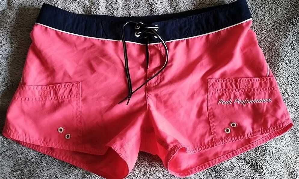 PEAK PERFORMANCE W SHORE SH neonowe spodenki r.31