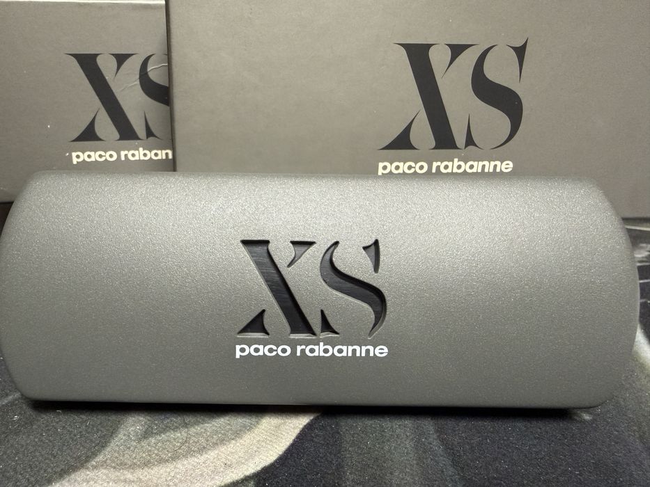 Etui na okulary Paco Rabanne – materiałowe