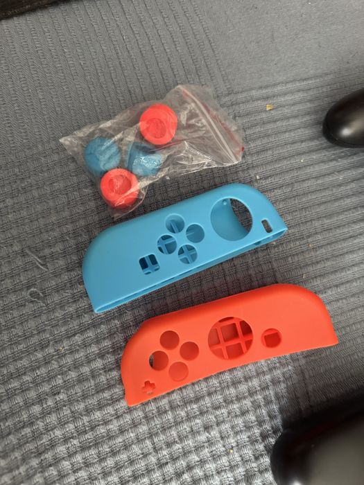 Nintendo switch oled + jogos + acessorios