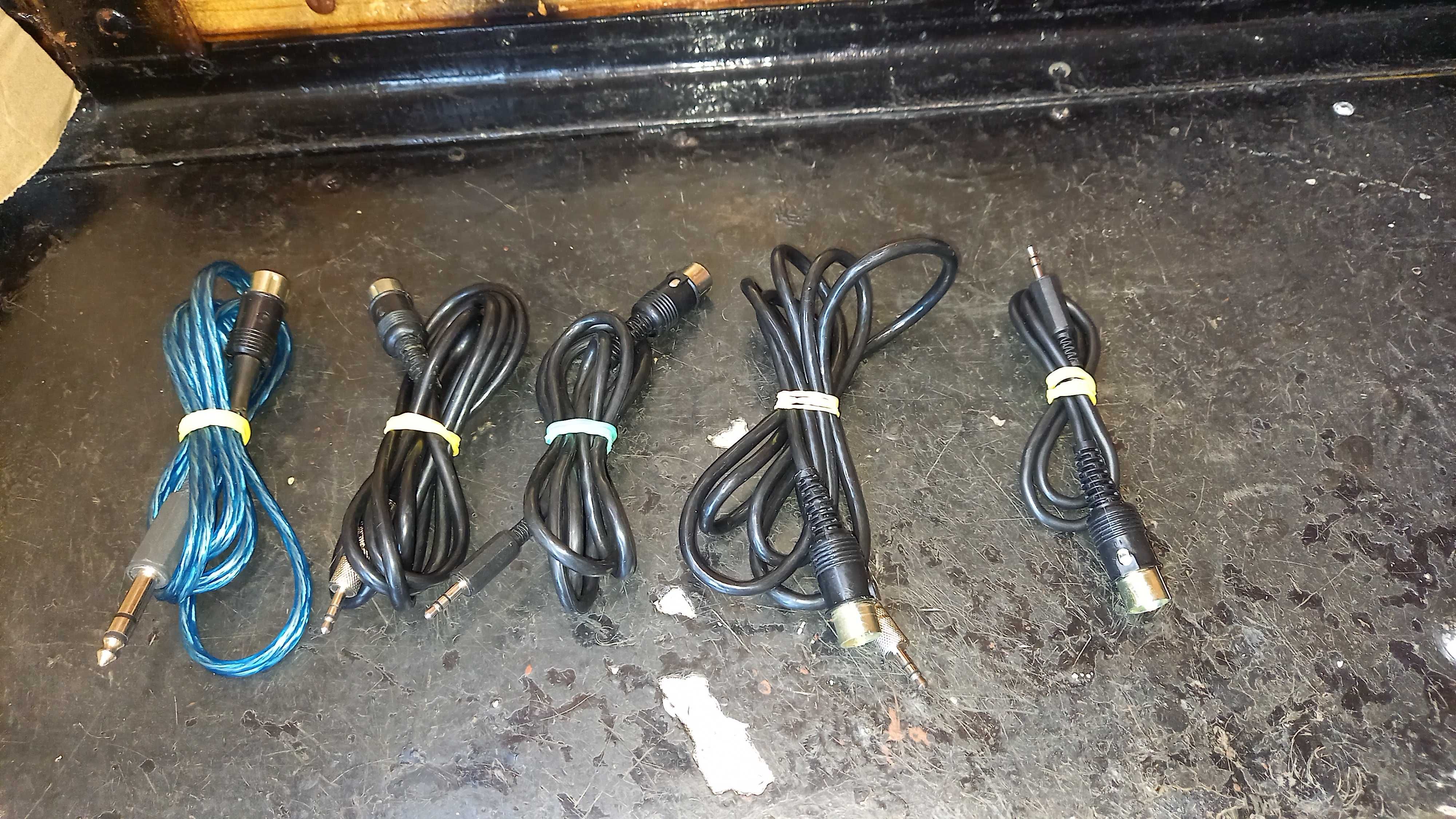Кабель-переходник 5 pin Din-Jack 3.5/6.3 стерео папа/мама