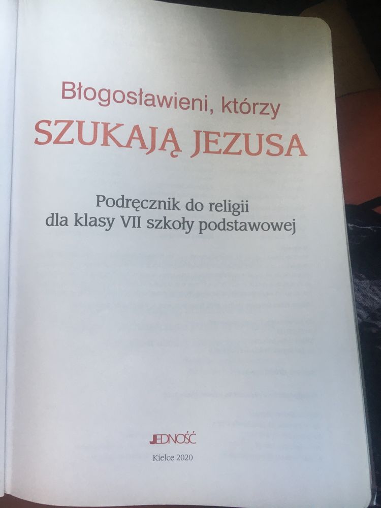 Podręcznik do religii klasa 7 pidstawówka