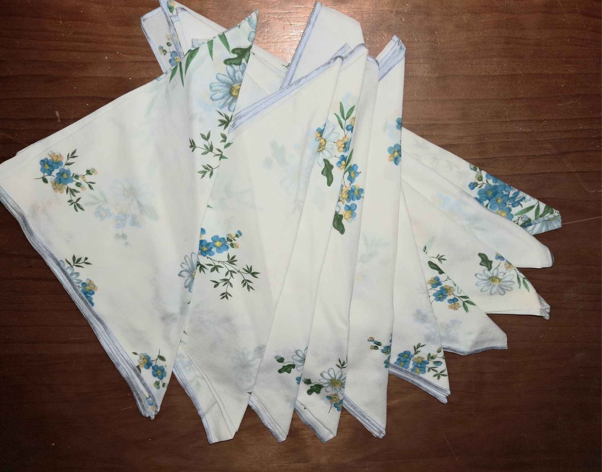 Conjunto 10 guardanapos tecido